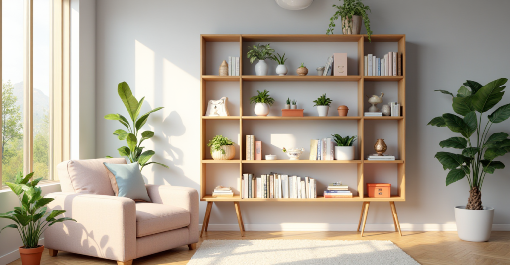 Colorful graphic showcasing 8 budget-friendly organization hacks for decluttering your home in 2026.