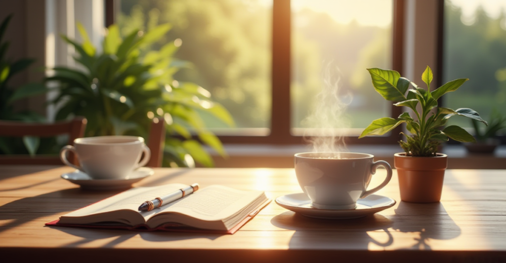 Image depicting '10 Daily Habits That Changed My Life Forever,' showcasing tips for personal growth and wellness.