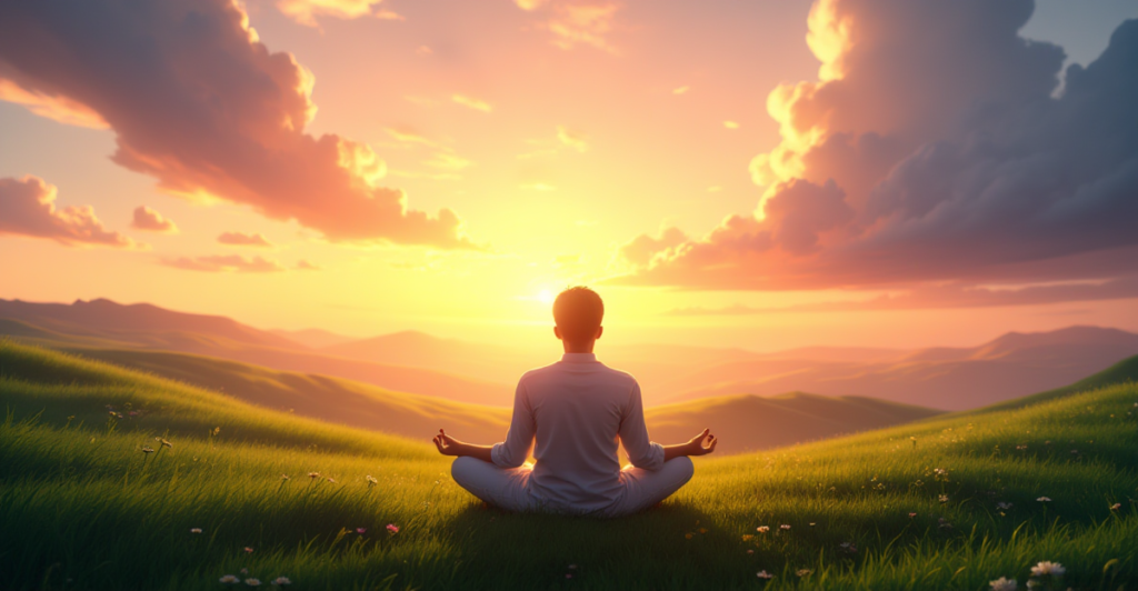 A graphic illustrating "7 Important Mindset Shifts for a Happier Life," highlighting key concepts for positive change.