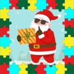 Santa Puzzle For Kids